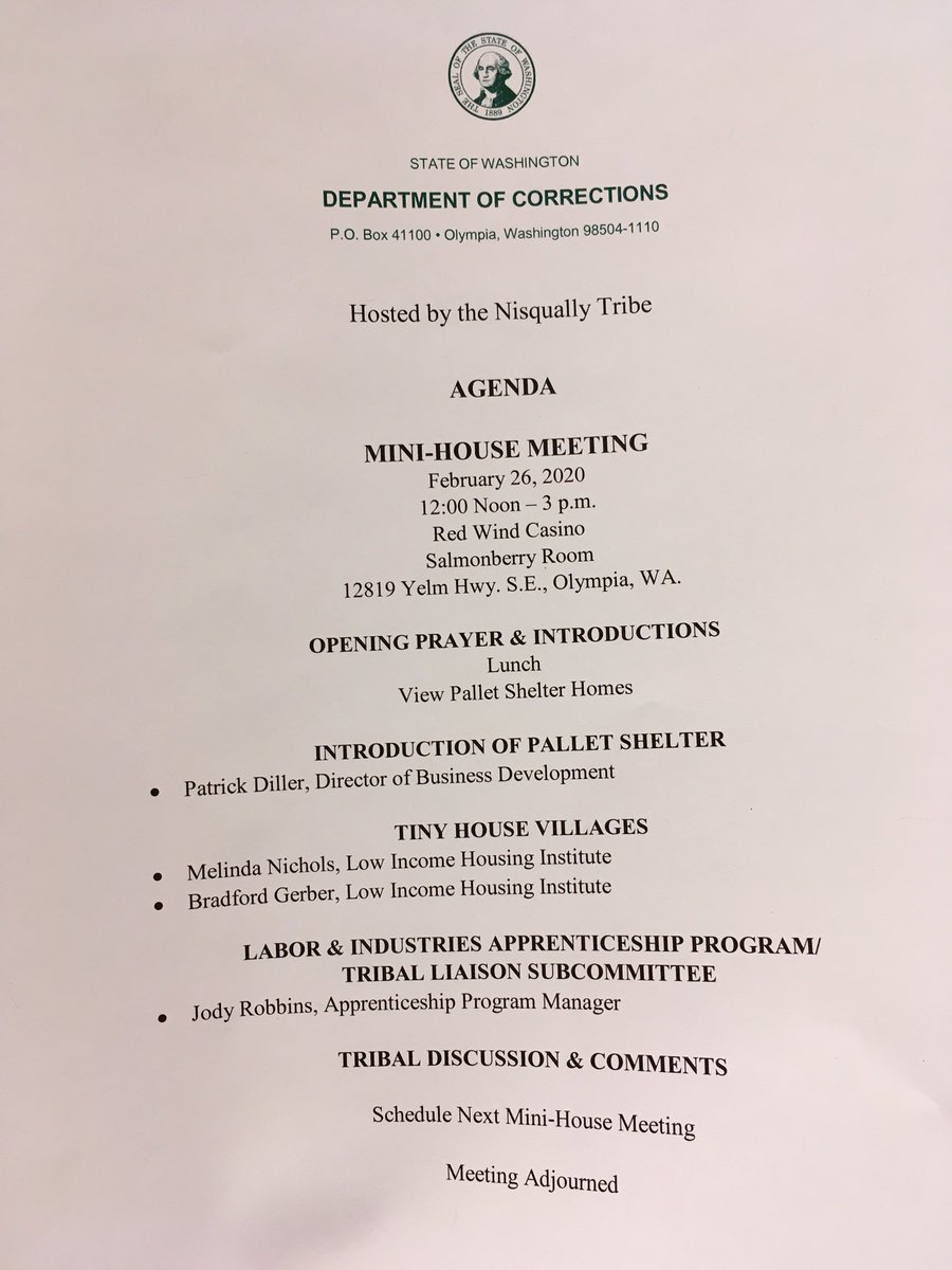 WACorrections's tweet photo. @WACorrections Tribal Relations Office has such gratitude to so many #partners, like #Nisqually, #Swinomish, #Squaxin Island, #Colville, @lniwa, @PalletShelter, @LIHIhousing who gathered to discuss ways to assist our #indigenous brothers & sisters & local #communities @NDNlawyer https://t.co/PiAqvbqpo9