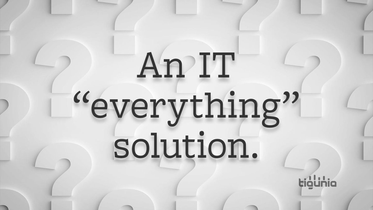 TiguniaLLC's tweet image. Right-fit technology solutions for any sized business. You nailed this one, #WhatsaTiguniaWednesday!  #Tigunia #ITEverything
