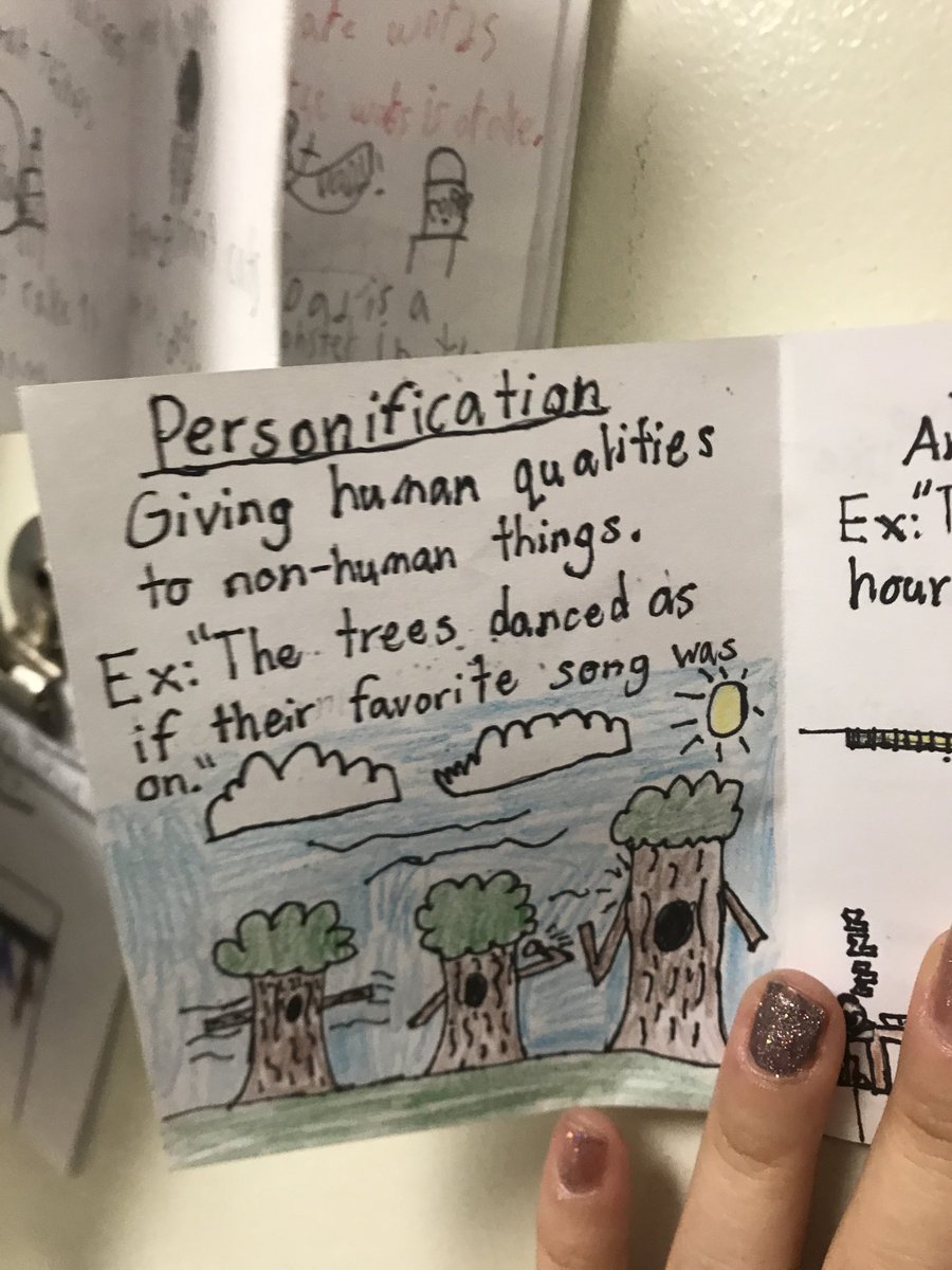 kristen_hepburn's tweet photo. 5th graders didn’t an amazing job on their figurative language mini books! ⁦@phipps5th⁩ ⁦@MrsKehoeGRES⁩ ⁦@GRESDragons⁩ ⁦@MelissaTReams⁩ ⁦@srburnham326⁩ https://t.co/OoxlbQ66e5