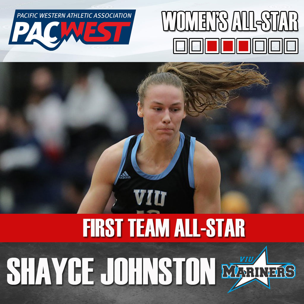 VIUMariners's tweet photo. 🏀 WBB @pacwestbc ALL-STARS announced today! Congrats to Shayce Johnston, Amber Lease and Danielle Vanbergen. @VIUniversity Coach Tony Bryce named coach of the year. Good luck at the PACWEST Championships this weekend. #PACWESTbb2020 @viunews @islandsports1 @NavigatorVIU https://t.co/9wHwWYf6e4