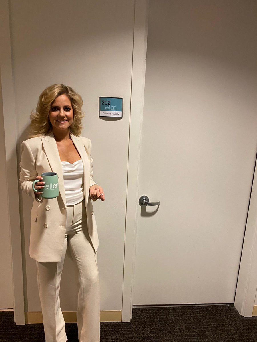 CharlotteAwbery's tweet photo. I want to say a massive thank you to all my new followers for the lovely comments from you all. And to all my friends and family who have supported me always. I cant wait to show you all some of my own music x watch me on @TheEllenShow today at 3pm 💫 https://t.co/tQmrsn4Xw5