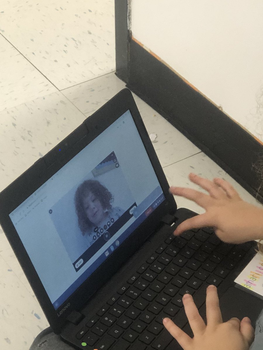 msleiser_k's tweet photo. Using @Flipgrid to explain force and motion. @HardinCoSchools @HcsInnovate @NorthParkKids #iteachk #K2CanToo https://t.co/p1urXffvFl