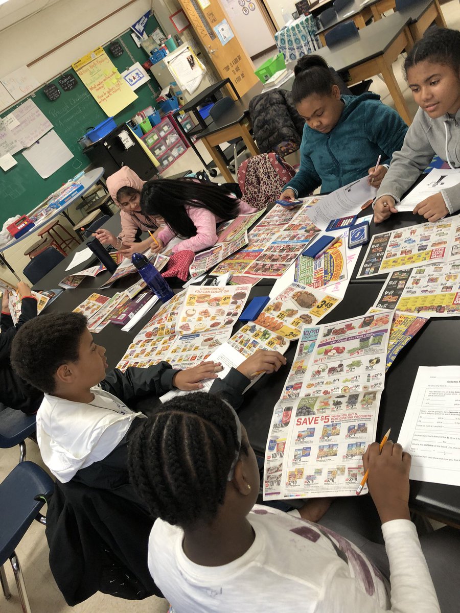 jenifer_crisp's tweet image. Using our math skills to plan a dinner on a budget! #mathclub #realworld @kellyaoconnell