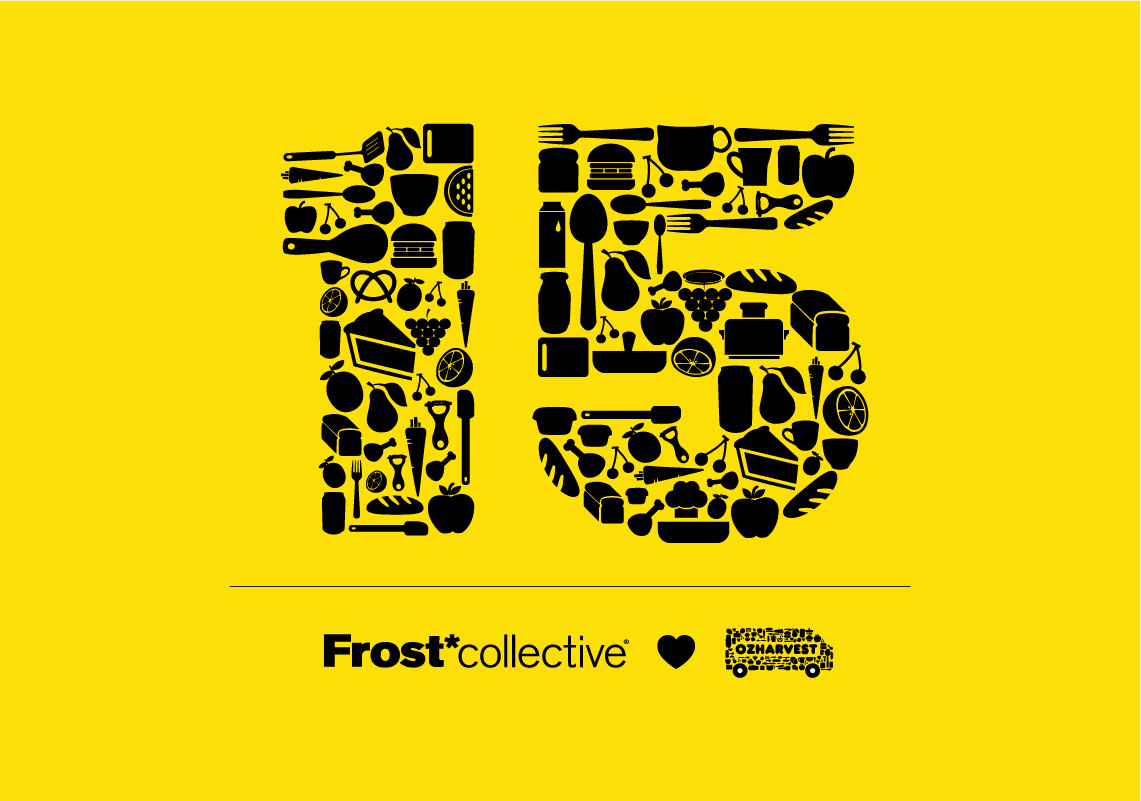Happy 15th Anniversary <a href="/OzHarvest/">OzHarvest</a> !!

We are so proud to have joined you on this amazing journey.

Here’s to the next 15 years!

Read all about our journey here - frostcollective.com.au/news/celebrati…
