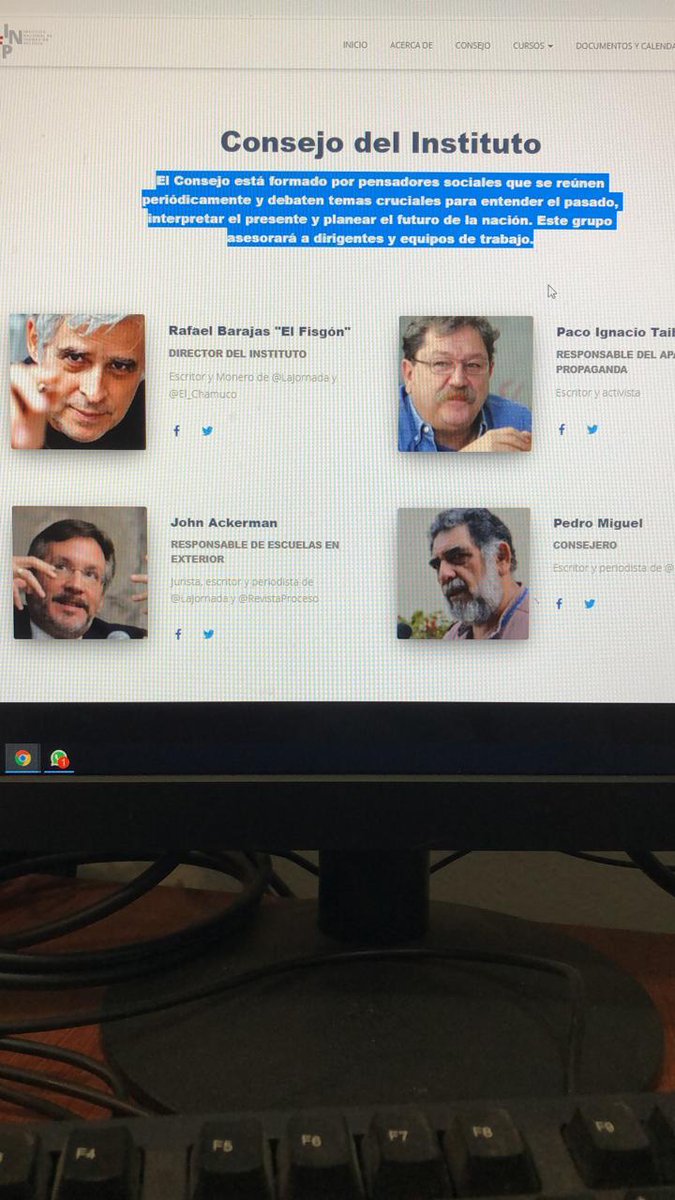 John Ackerman es integrante del Instituto de formación política de Morena, por eso NO reúne requisitos para ser parte del Comité evaluador para consejeros del <a href="/INEMexico/">@INEMexico</a>. No es imparcial.

Es muy importante su rt. Evitemos consumar el color contra el INE.