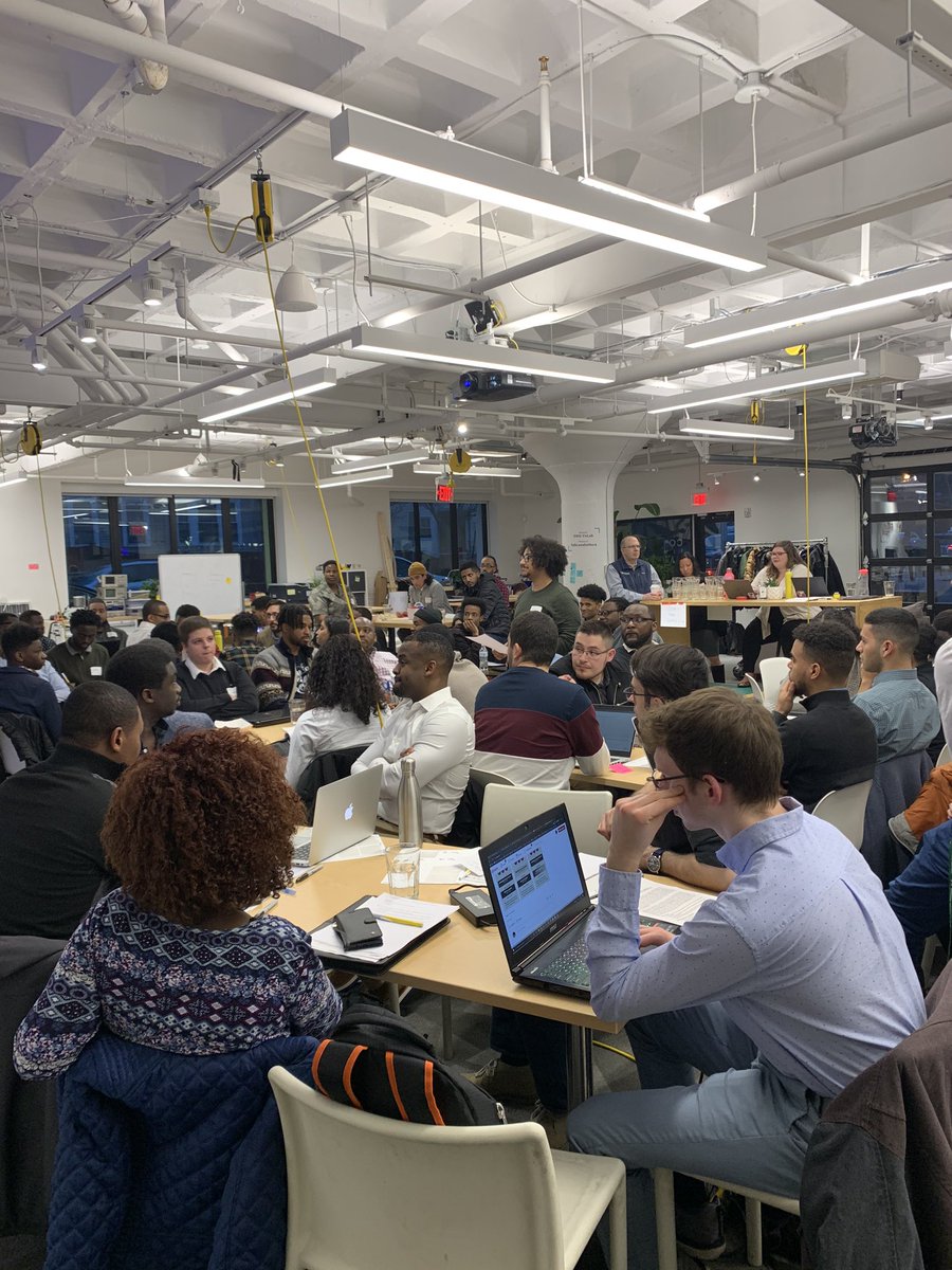 What goes into the research behind creating a prototype? Tonight we’re learning about design research - step 2 of the the de.Hackathon process - with @bruno_olmq &amp; <a href="/ohmygong/">Shuya Gong</a> of <a href="/ideocolab/">IDEO CoLab</a>.