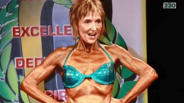 abc730 on X: Meet 77-year-old body builder Janice Lorraine. #abc730  #bodybuilding #fitness  / X
