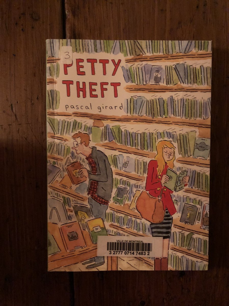 21/52Petty Theft by Pascal Girard. #52booksin52weeks  #2020books  #booksof2020