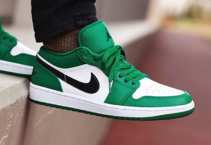 jordan 1 pine green shoe palace