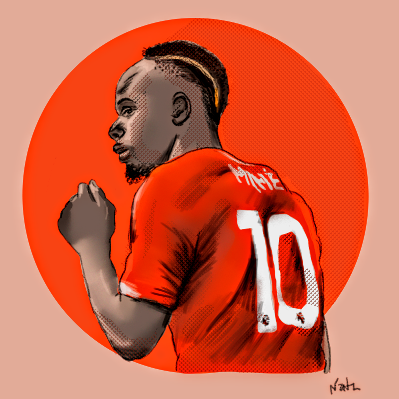 NathServadio's tweet photo. @10SadioMane 
@LFC https://t.co/LBqjSslVtW