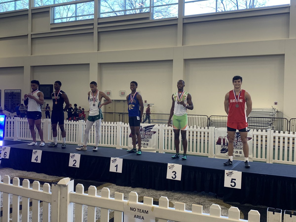 Had a great weekend at the Tennessee Indoor State Track Meet where I placed 8th in the 200m, 5th in the 60m, and was given All-State Honors!