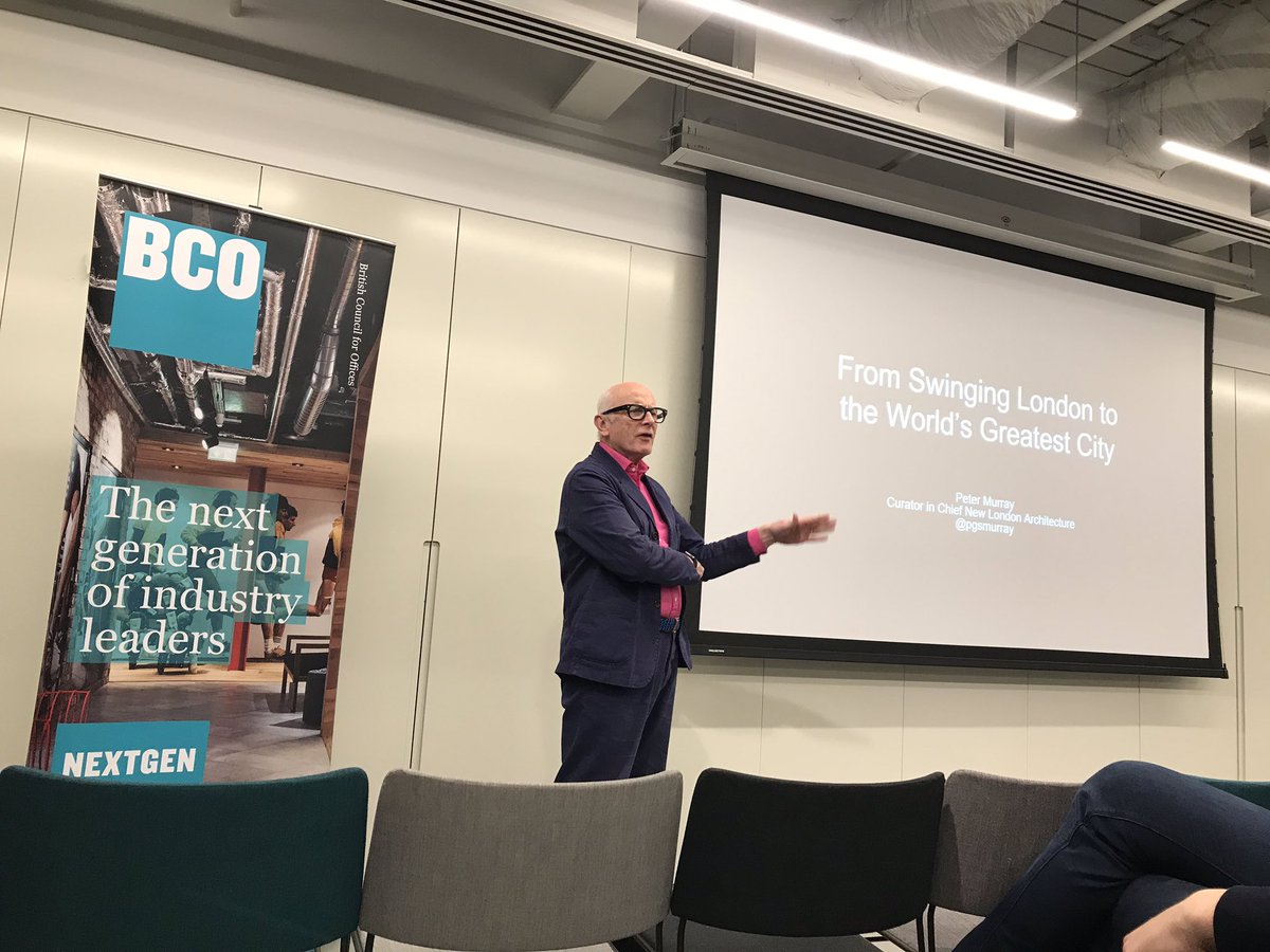 AllenKristopher's tweet image. Representing @alinea_LLP at the @BCO_NextGen ‘Inspirational Leaders’ Series this evening. Fascinating evening listening to @PGSMurray and his take on how London and Architecture has evolved since the 60s. Here’re his top 5 take always:
