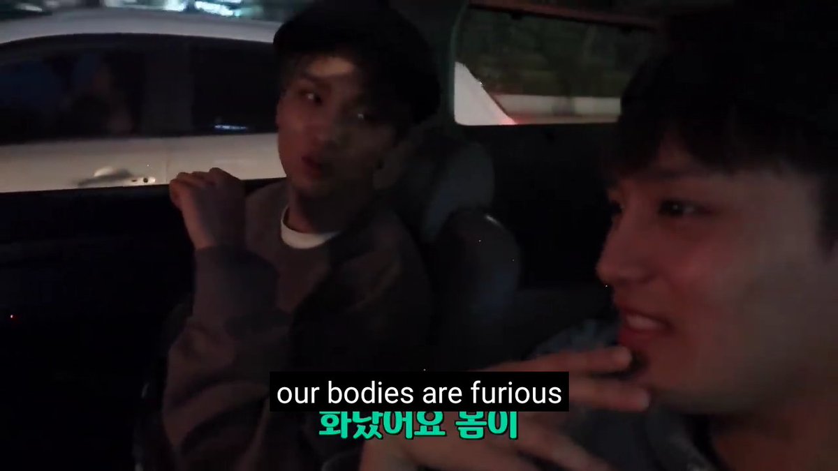 this part is really just taeil hyping haechan while he's talking about their abs taeil's always just so supportive of him even with his jokes 