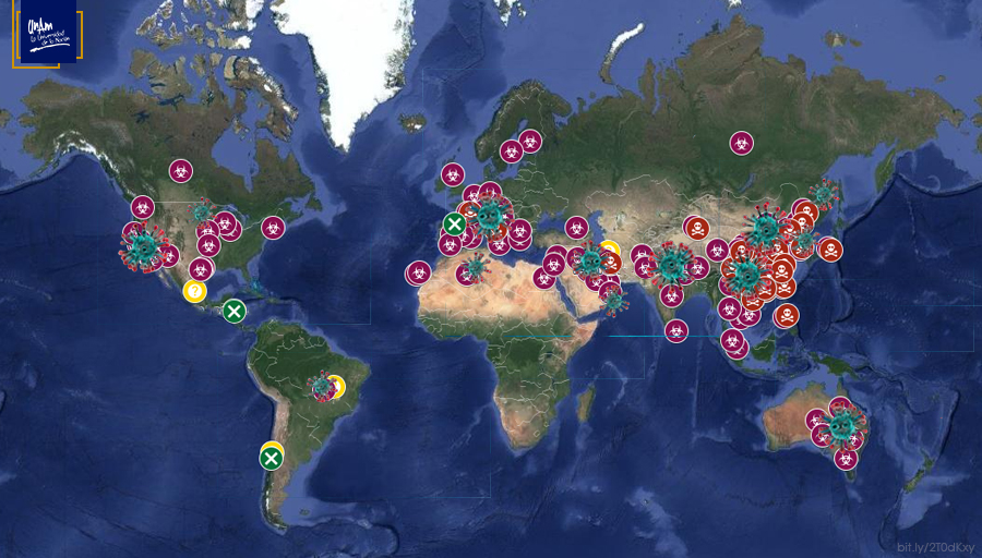 UNAM_MX's tweet image. #BoletínUNAM En México no hay motivo de alarma por la epidemia de la enfermedad COVID-19, ocasionada por #coronavirus, pero la situación cambiará en las próximas semanas, por lo que debemos estar preparados: #ExpertosUNAM &amp;gt; bit.ly/391bLPa