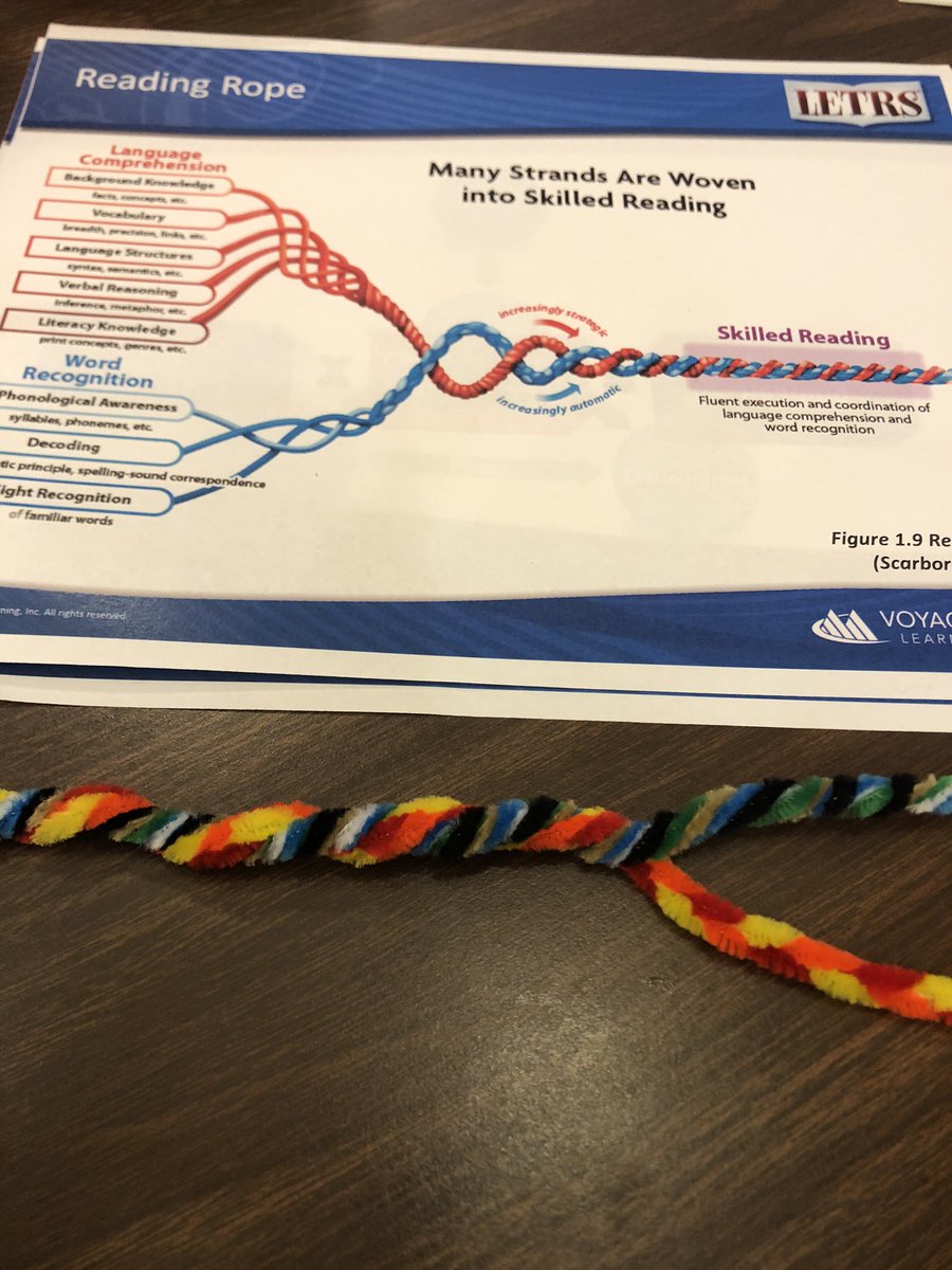 ps19si's tweet photo. The 5 strands of Language Comprehension and 3 strands of Word Recognition. SKILLED readers must become fluent in all 8! Thank you @AFletcherDOE for a great day of learning! #LETRS #UniversalLiteracyNYCDOE @NYCSchools @ps19si @SIBOD31 https://t.co/0xJ6S3GZcL