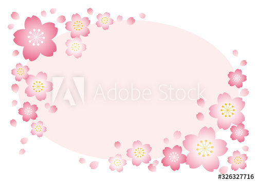 中居さちこ Sur Twitter 桜フレーム 白背景 とピンク窓 T Co R3hd6aoxdi Adobestock ストック ストックイラスト Stockillustration イラスト Illustration 桜 桜素材 桜フレーム T Co Me2f8tyqcw