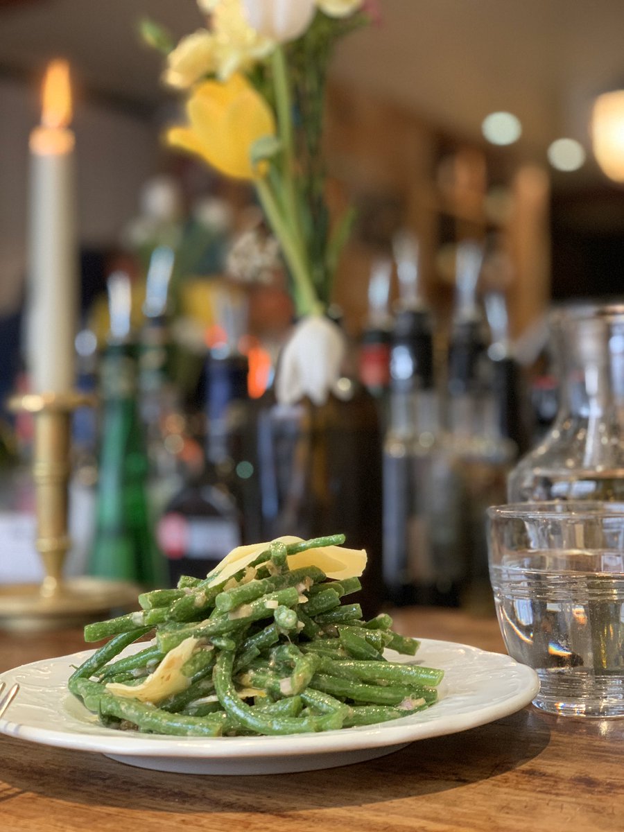 <a href="/lickedspoon/">Debora Robertson 🦀</a> <a href="/razzbingo/">Razzbingo</a> <a href="/KateOfHysteria/">Kate</a> <a href="/BlanchetteLDN/">Blanchette</a> on D’Arblay st has the most fantastic set lunch for £15 for two courses. Last week green bean comte salad, moules with the BEST chips and bernaise. Other choices too.