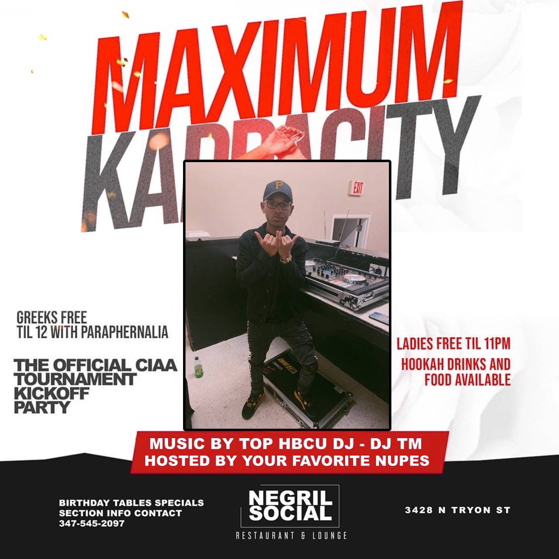 youcravemook's tweet photo. #LevelUppEnt OFFICIAL CIAA LINE-UP (18+ )
THURSDAY: #MaxKappacity
Hosted By: The NUPES
https://t.co/VkqBpM4Lng
FRIDAY: #REDCARPETCIAA
COLLEGE UPSCALE/FLY
https://t.co/hRvtLtTRJW
SATURDAY: #GREEKSGONEWILD
https://t.co/8Y0c0yOcKB https://t.co/QQYbyz9D4T