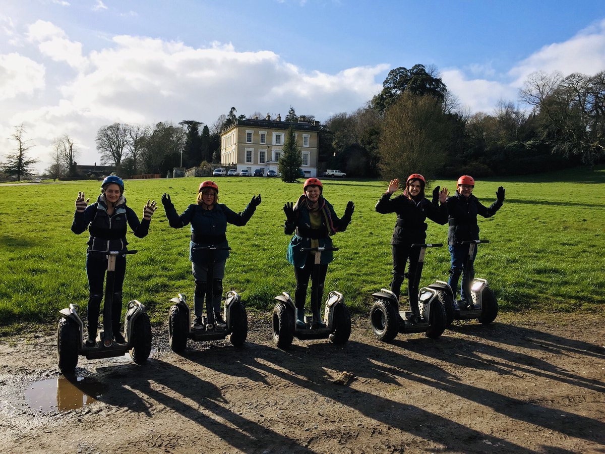 Thanks <a href="/exetersegway/">Exeter Segways</a> for a great #awayday activity with our #comms team! Weather stayed fine for a #segway safari around the beautiful <a href="/EscotHouse/">Escot Estate</a> estate! Thanks to our guide Rich! #topteam <a href="/Shazzahb/">Sharon Berkhout</a> <a href="/1Legsy/">Peter Leggatt</a> <a href="/ruthiesmcc/">Ruth McClelland</a> <a href="/marieanneaugust/">Marie-Anne August</a> #NHScomms #WednesdayVibes #communications