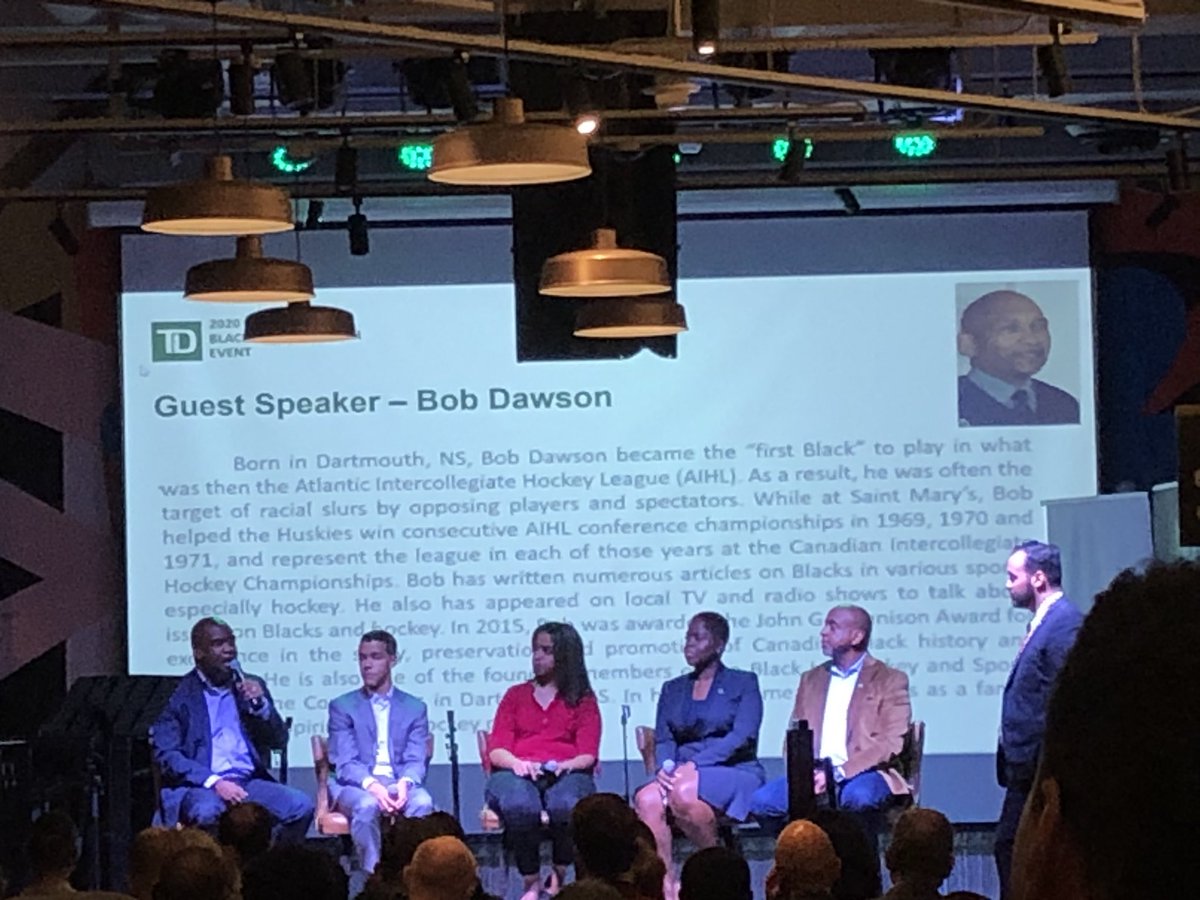 Amazing event with great people!! #TDBlackHistoryMonth