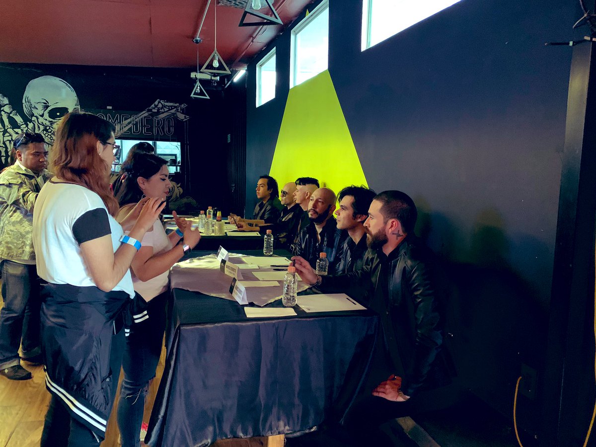 Junket de medios previo a showcase en <a href="/Elbajocircuito/">Bajo Circuito</a> presentando el #RockDeLaSierra  #SogaRecords