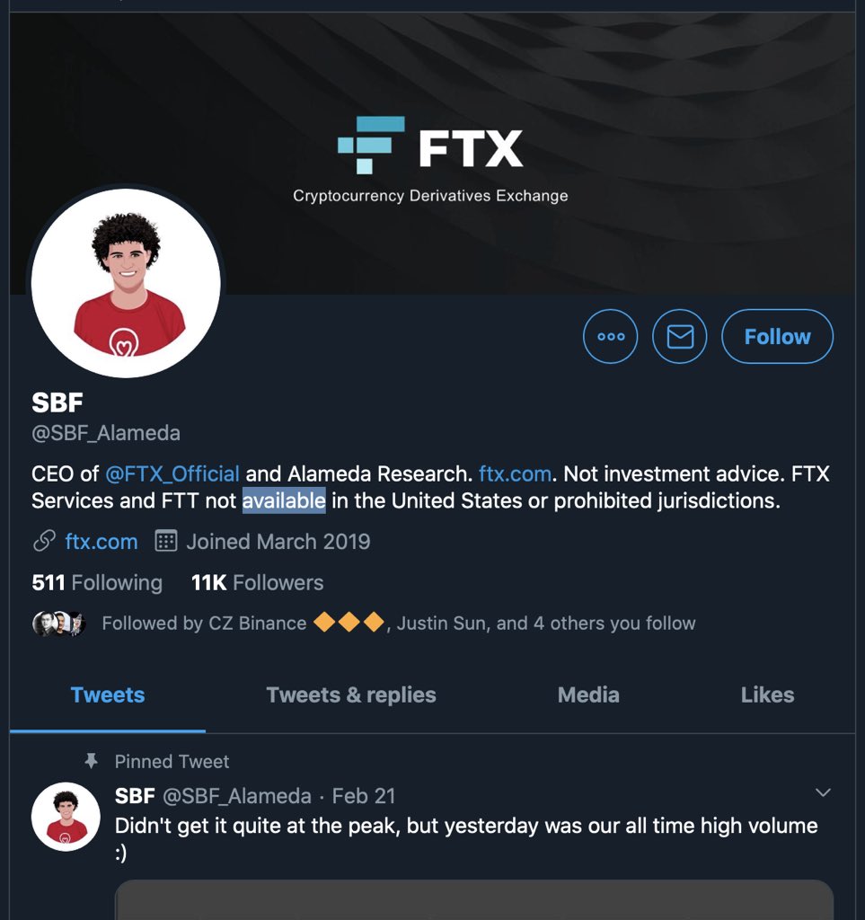 Are you using FTX users fund to trade or just your personal fund ? <a href="/SBF_Alameda/">SBF</a>