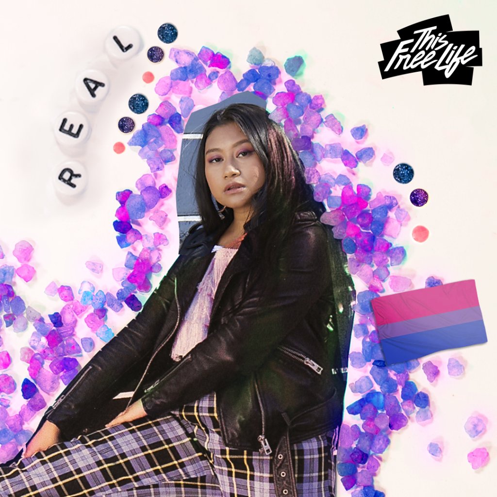 This is what BISEXUAL looks like, no matter who we're dating. We will not be erased—not by society, and not by the damage smoking cigarettes can do to nearly every part of our bodies. #ThisFreeLife #bisexual