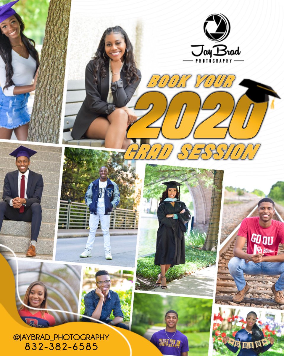 ThatBe_JayBrad's tweet photo. It’s that time of the year again NOW BOOKING ALL Classof2020 Graduation Portraits. Calling ALL Highschool/College Graduates!!! If you know anyone in Classof2020 Tag them or let them know ASAP!!!  #SupportYourPpl #Share #JayBradPhotography #QualityWork #Affordable #QuickTurnAround https://t.co/5CKF3oHJcO