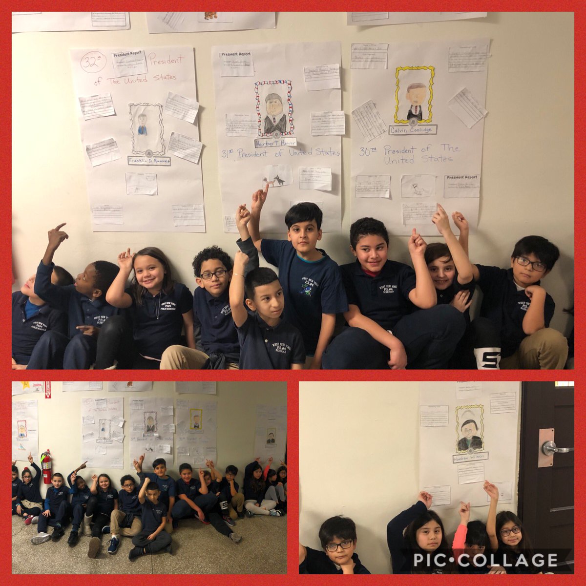 3rdgradejays's tweet photo. 3rd Grade Hall of Presidents https://t.co/K51VPlOqQz