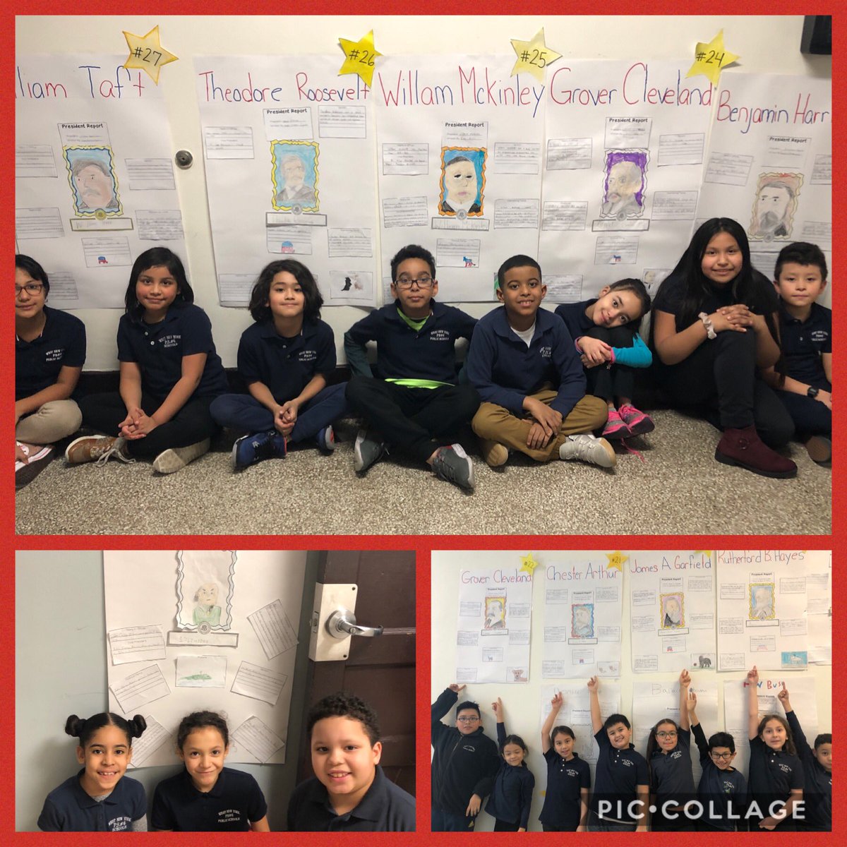 3rdgradejays's tweet photo. 3rd Grade Hall of Presidents https://t.co/K51VPlOqQz