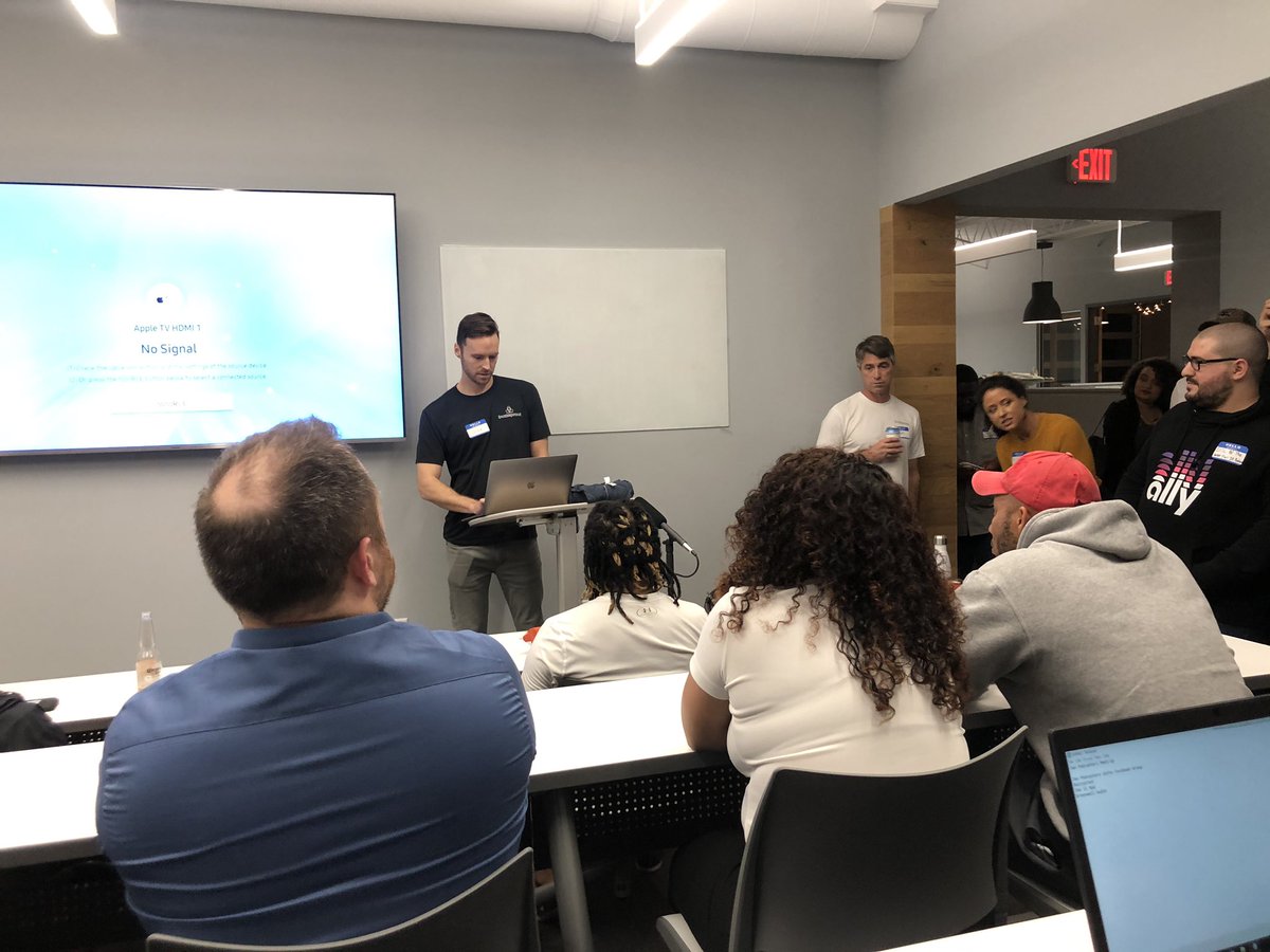 RemnantGamers's tweet photo. Enjoying & learning at yet another great Podcast gathering with the Jax Podcaster’s Unite group at @buzzsprout.
#buzzsprout #podcasting #localpodcasting https://t.co/EAJ9PlAc98