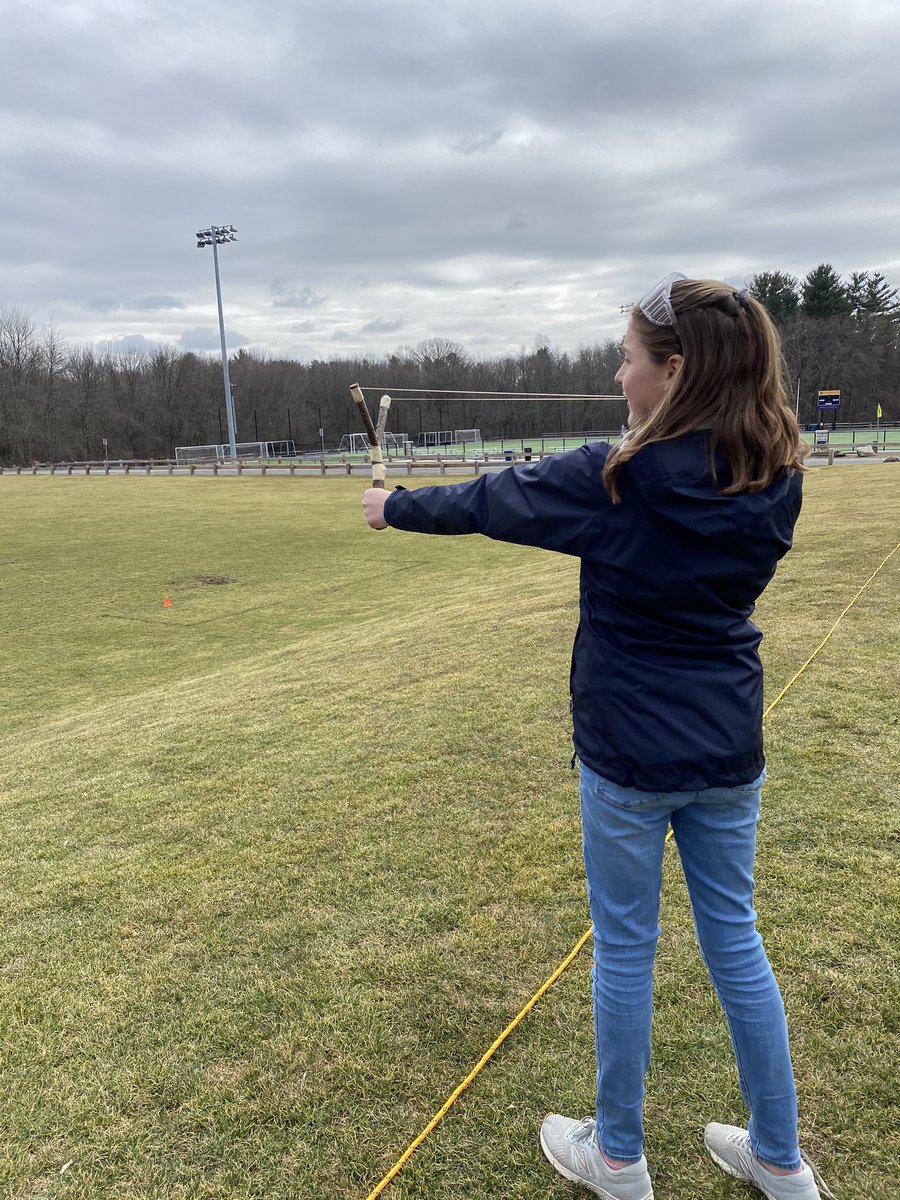 YoungUnWheeler's tweet photo. #joyfullearning in the #FarmProgram @wheelerschool today as kids played with rubber band slingshots after considering these questions: https://t.co/kRyOMK1tcM