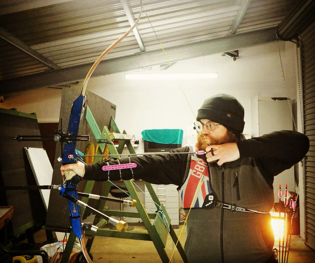I often find after attending a big shoot  (usually to photograph) I often get the strong urge to shoot my own bow 😊 so I did!! #LoveArchery