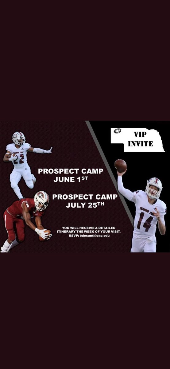 Thanks for the invite! @coachgeil_csc