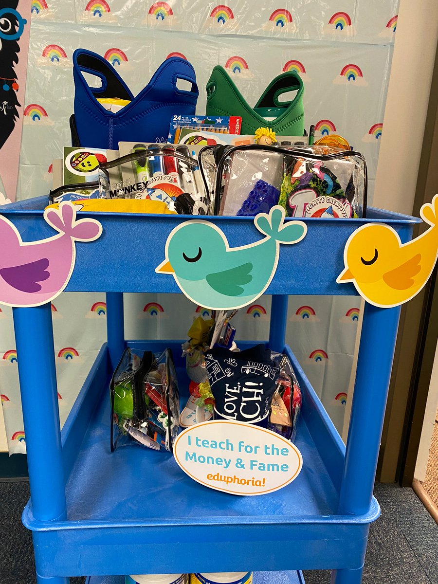 NatWilliamsElem's tweet photo. The #wootwootwagon is loaded with goodies for #DLDay! We’re ready for the @NatWilliamsElem staff to show us some innovative learning with technology! @LubbockISD @LubbockDL @lisdtechtips #nwdreambig https://t.co/6oYTJFkBHT
