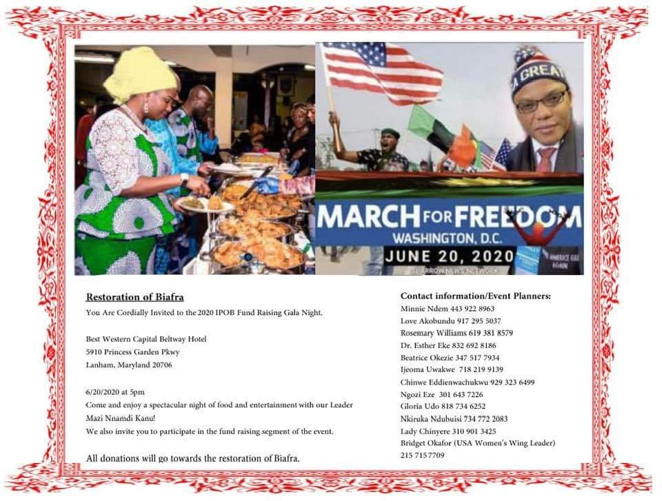 Biafran16Son's tweet photo. We MUST! Have a #BiafranGenocide exhibition in #WashingtonDC on 20th of June #FreedomMarch  @MaziNnamdiKanu @okafo_uche @Amaka_Ekwo @cedoziemm @real_IPOBUSA @OObienu @TBRVorg @ArinzechukwuE13 @realDonaldTrump @UN @POTUS @VP @amnesty @EU_Commission @GermanyDiplo @StateDept https://t.co/ZIjecJAZK6
