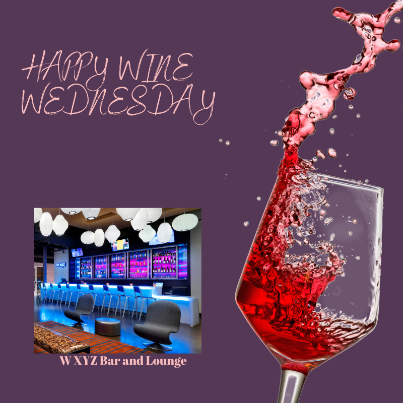 AloftAventura's tweet photo. Happy #WineWednesday! A trip to #WXYZBarandLounge sounds like the perfect way to celebrate the day. Cheers! https://t.co/WNNMBWD7sj #VisitMiami #VisitFlorida #FloridaEats https://t.co/mhNxXQJEc1