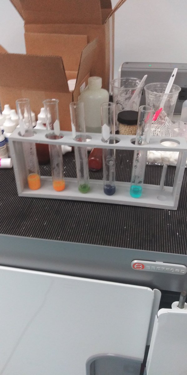 ScienceTerrell's tweet photo. The results of our sugar and starch tests last week. #sciencerocks #hillcrestmspats #AMSTIworks https://t.co/9KNl8YbGJZ