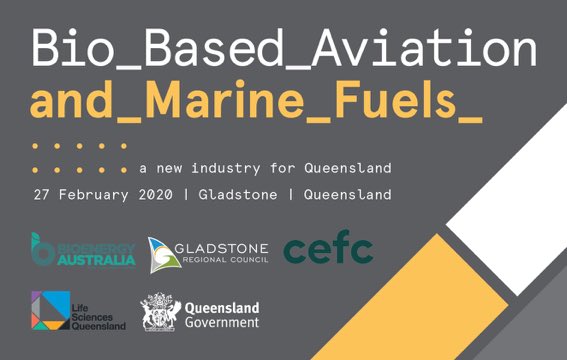 In Gladstone today for the Bio-based Aviation and Marine Fuels Summit. Looking forward to it. The summit is supported by @BioenAustralia @LSQld @CEFCAus @GladRegCnl @QldGov
