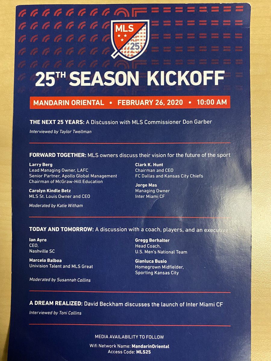 Dr. Jamil Northcutt (@cutt54) on Twitter photo Great time <a href="/MLS/">Major League Soccer</a> Media Day to kick off our 25th season. It was good to see #MLSGreats <a href="/TaylorTwellman/">Taylor Twellman</a>, <a href="/EdsonBuddle/">Edson Buddle</a>, <a href="/ChrisWingert/">chris wingert</a>, <a href="/JohannSmith777/">Johann Smith</a>. Great time <a href="/MLS/">Major League Soccer</a> Media Day to kick off our 25th season. It was good to see #MLSGreats <a href="/TaylorTwellman/">Taylor Twellman</a>, <a href="/EdsonBuddle/">Edson Buddle</a>, <a href="/ChrisWingert/">chris wingert</a>, <a href="/JohannSmith777/">Johann Smith</a>.