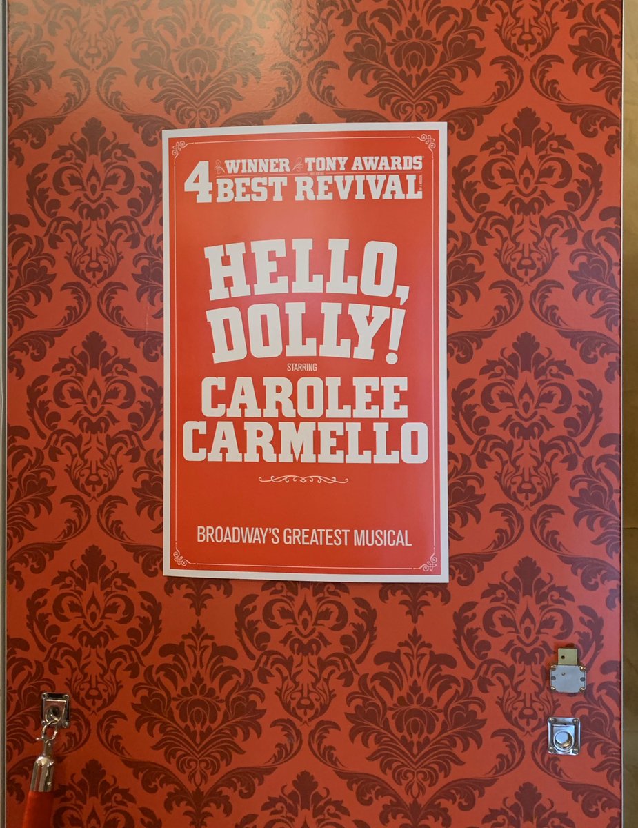 Wow...@HelloDollyBway was #fantastic!!! See it while in town @KimmelCenter