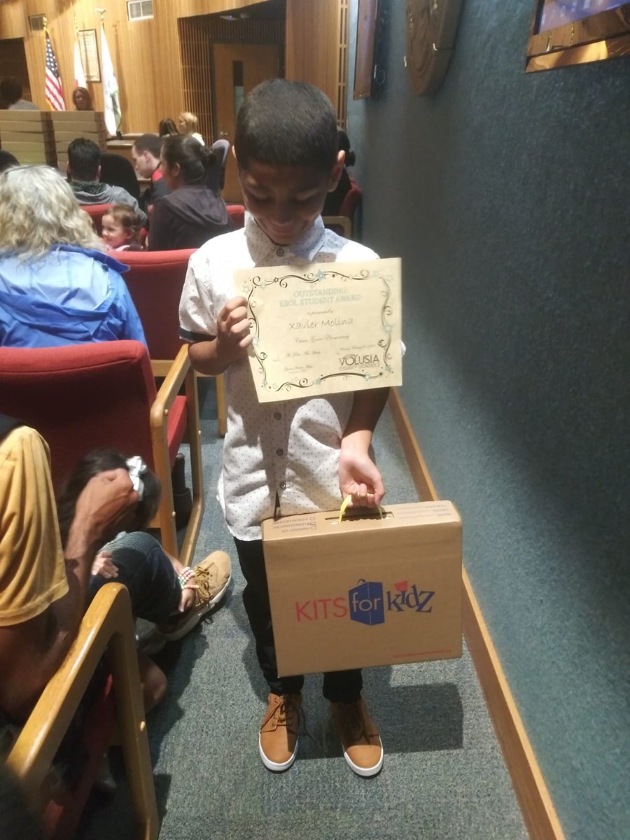 PenaNachelly's tweet photo. This little guy is one of the most exceptional students I have ever taught. It was a pleasaure recommending him for this award! 💙🏆 @CitrusGrovevcs #CGEEagles https://t.co/dQVc9qPKyE