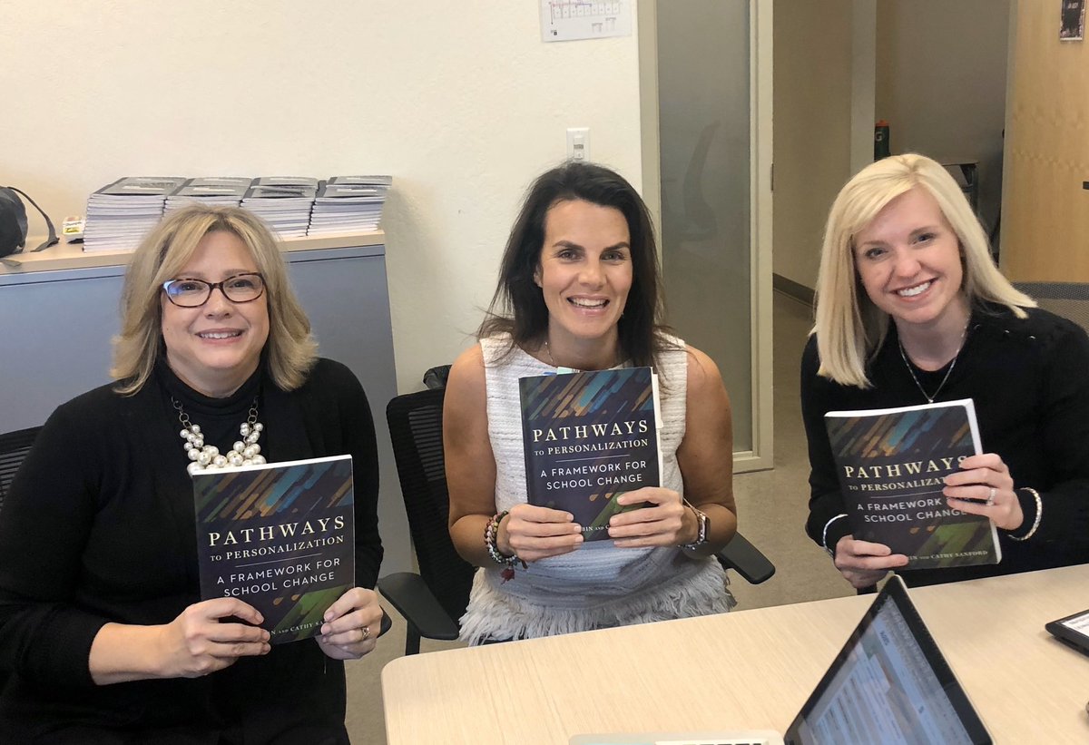 edtechSAE's tweet photo. Today was our first #bookstudy with the @ASUPrepAcademy #blendedpersonalizedlearning coaches. It’s been exciting to see concepts in the book that we have been implementing. #ASUprepblends #pathwaysbook #FuseRI https://t.co/bHrK2icXQ3