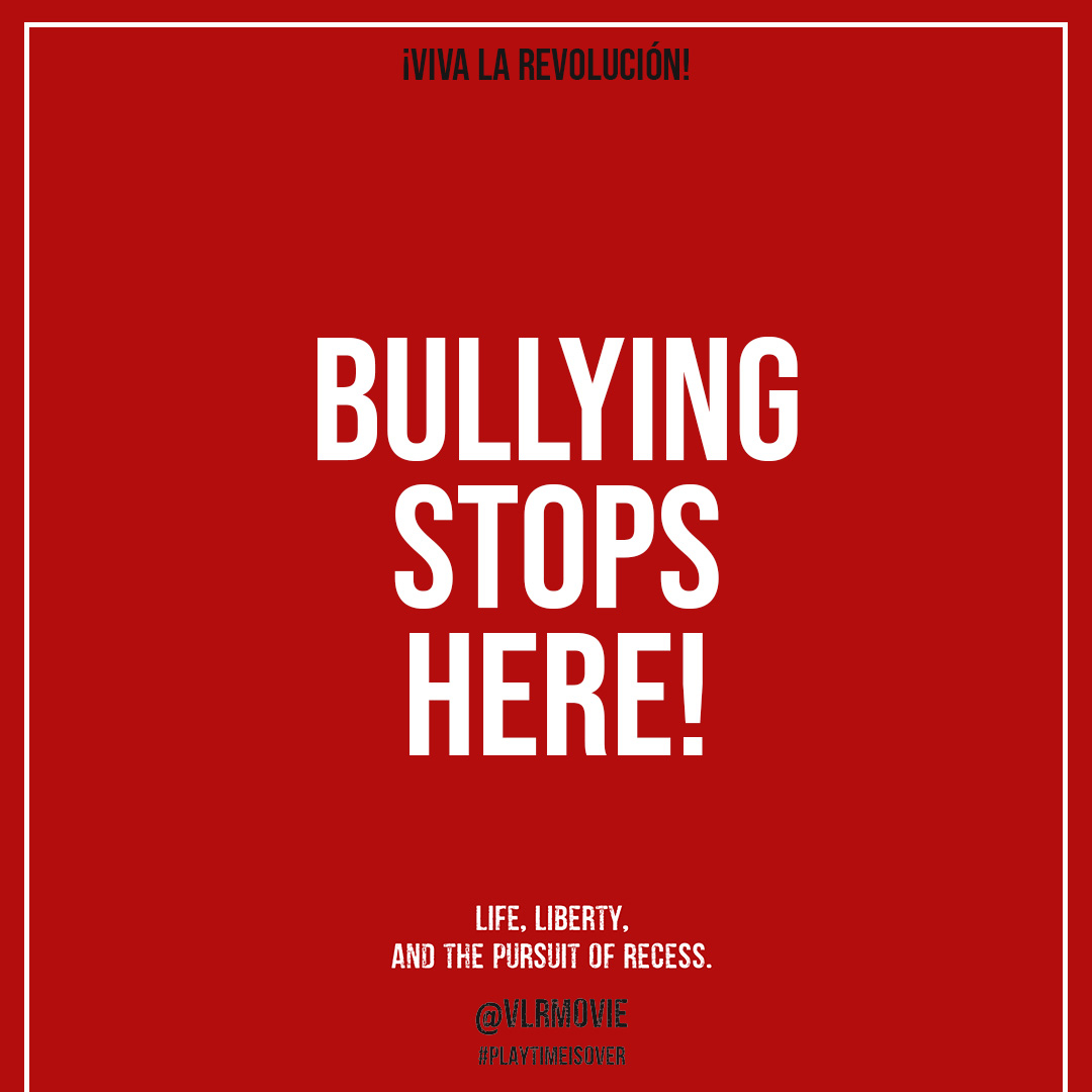 vlrmovie's tweet photo. There is no other way. Bullying stops here!
#quote #quoteoftheday #qotd #amazing #great #wonderful #playtimeisover #jointherevolution #vlrmovie #antibully #shortfilm #teachersfollowteachers #empowerment #comedy #middleschool #elementary #antibullying #stopbullying https://t.co/s6OQhXqtNX