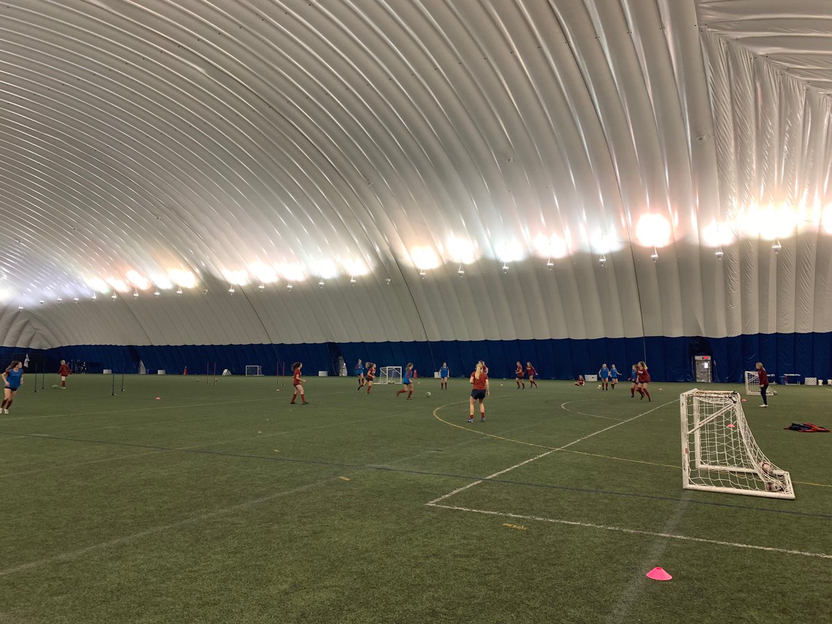 PennWSoccer's tweet photo. Another great week of training in the books! 1 more week of winter training, then Spring here we come! ⚽️🔴🔵 #WRAAP 1% Better, 100% Together https://t.co/C0HnoZvjV6