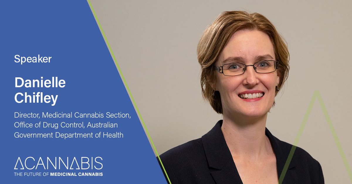 A | SPEAKER 
We are excited to welcome Danielle Chifley, Director - Medicinal Cannabis Section, Office of Drug Control (ODC), Australian Government Department of Health, as a speaker at ACannabis.

ACannabis | 3 &amp; 4 March 2020 | buff.ly/34AruSq