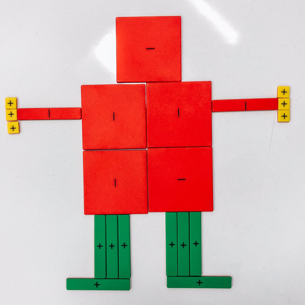 mathymindset's tweet image. students are so creative!
·
used #algebratiles to introduce add &amp;amp; sub polynomials. sts created, I wrote an expression that represented their creation, &amp;amp; had sts guess why I wrote what I did.
·
#iteachmath #iteachsecondary #iteachalgebra #mtbos #polynomials #lovekidslovemath