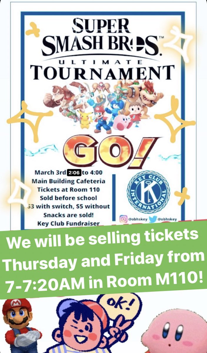 OBHS Key Club tweet media