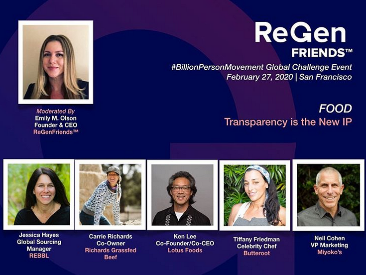 LotusFoods's tweet photo. .@LotusFoods co-Founder Ken Lee is looking forward to taking part in the @ReGenFriends #BillionPersonMovement Global Challenge™ Event, Feb 27th, San Francisco, CA https://t.co/RqkyNZ0Jcl #ReGenFriends #GlobalChallenge #regenerativeagriculture @REBBLelixirs @MiyokosCreamery https://t.co/0B7Veb1gdR