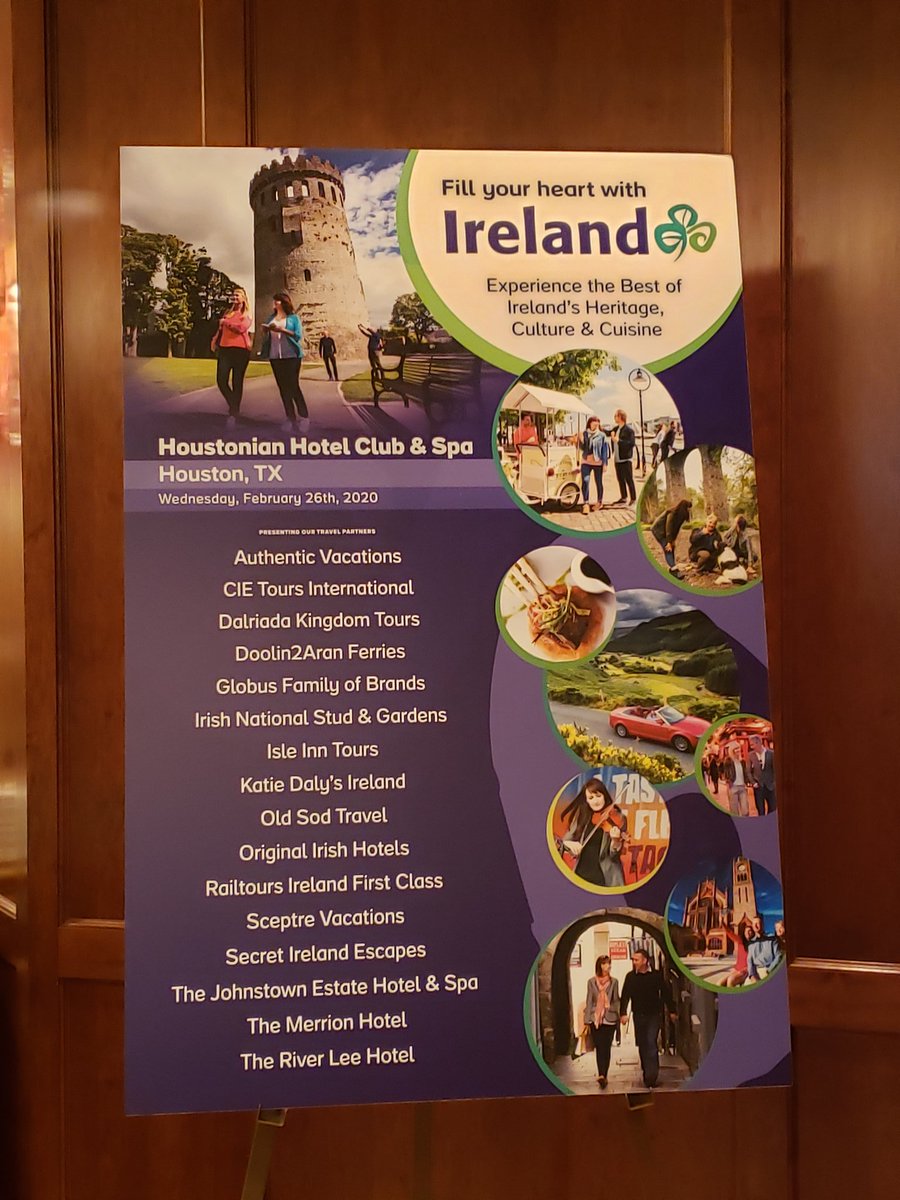 Tourism Ireland is in Houston! #LoveIreland #TIHouston